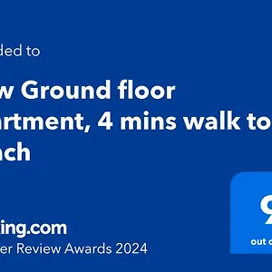 New Ground Floor Apartment, 4 Mins Walk To Beach , Bournemouth United Kingdom